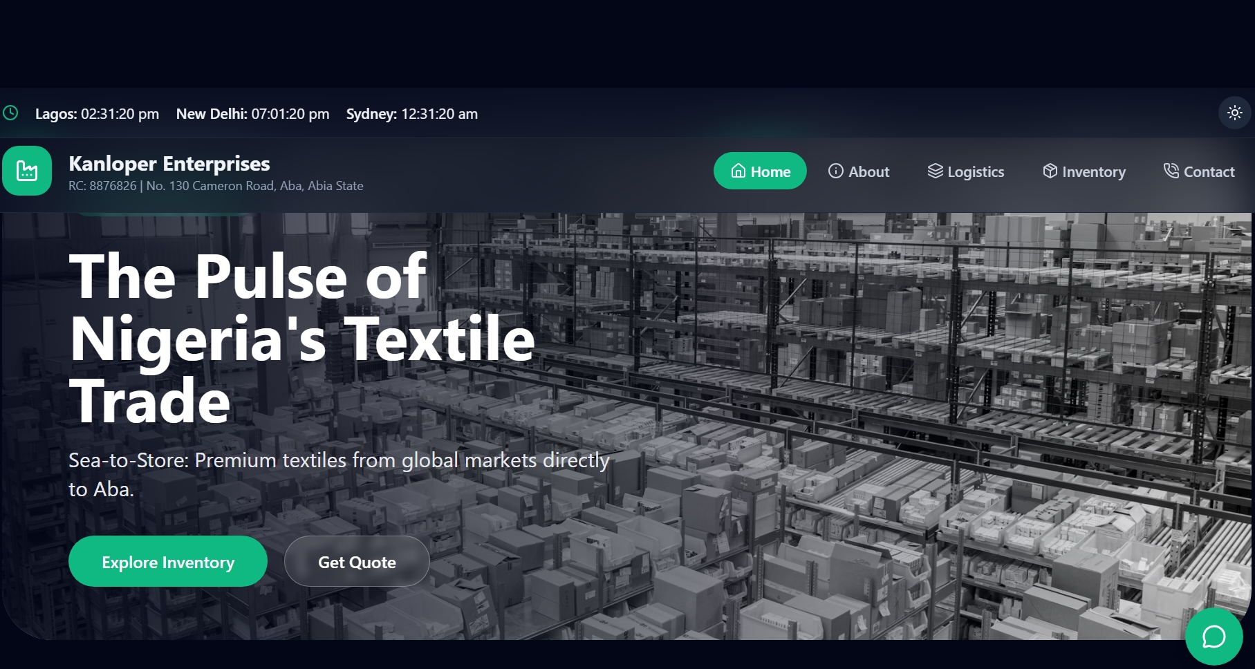 Kanloper Enterprises website