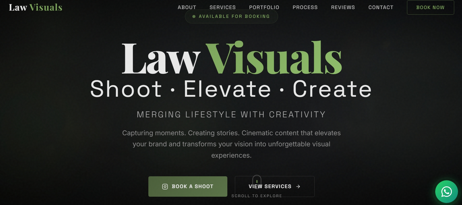 Law Visuals video production website